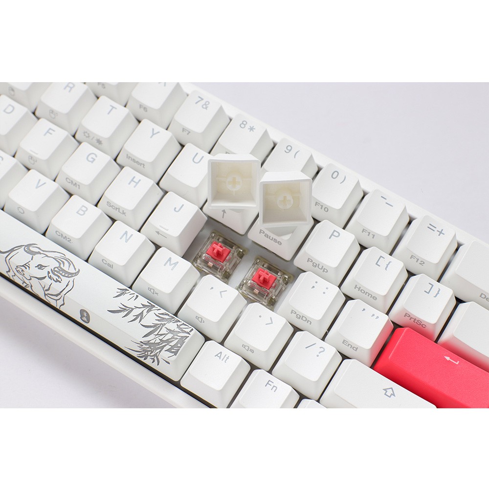 Ducky One SF Pure White RGB メカニカルキーボード US配列 65％バージョン 通販：ふもっふのおみせ