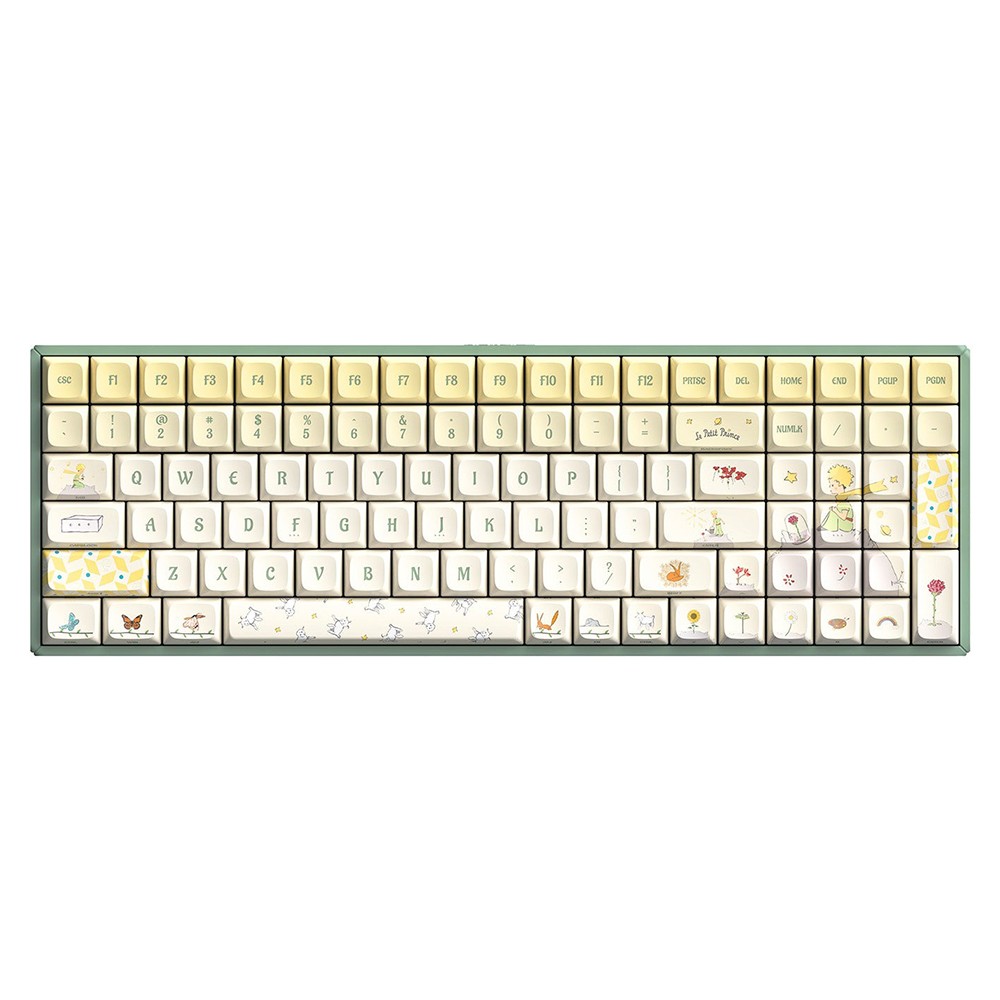 iQunix x 星の王子さま F97 メカニカルキーボード 有線 無線 US配列 97