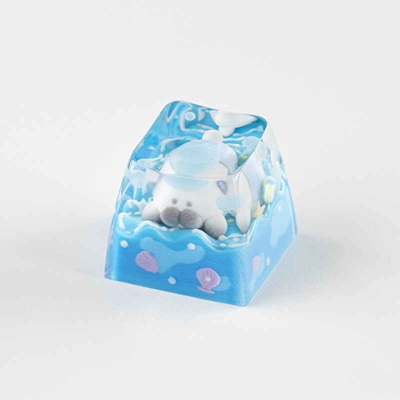 KEYMOJI(キーモジ) Pool Party アルチザンキーキャップ Boss Seal 通販