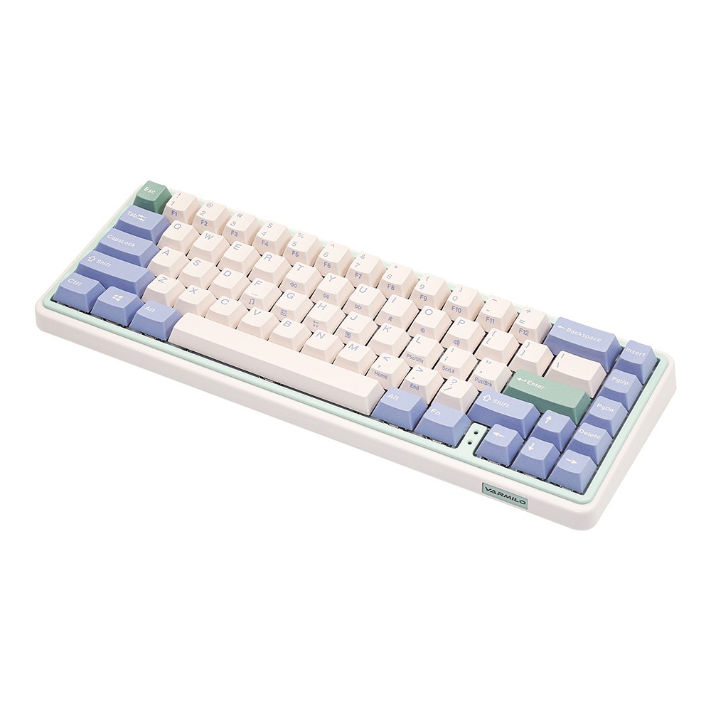 PC/タブレット PC周辺機器 Varmilo 67 Minilo Eucalyptus ANSI Hot-Swap Mechanical Keyboard