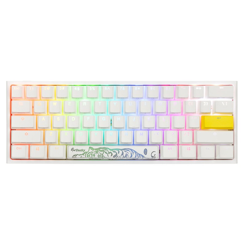 Ducky One 2 Pro Mini Pure White RGB メカニカルキーボード US配列 60