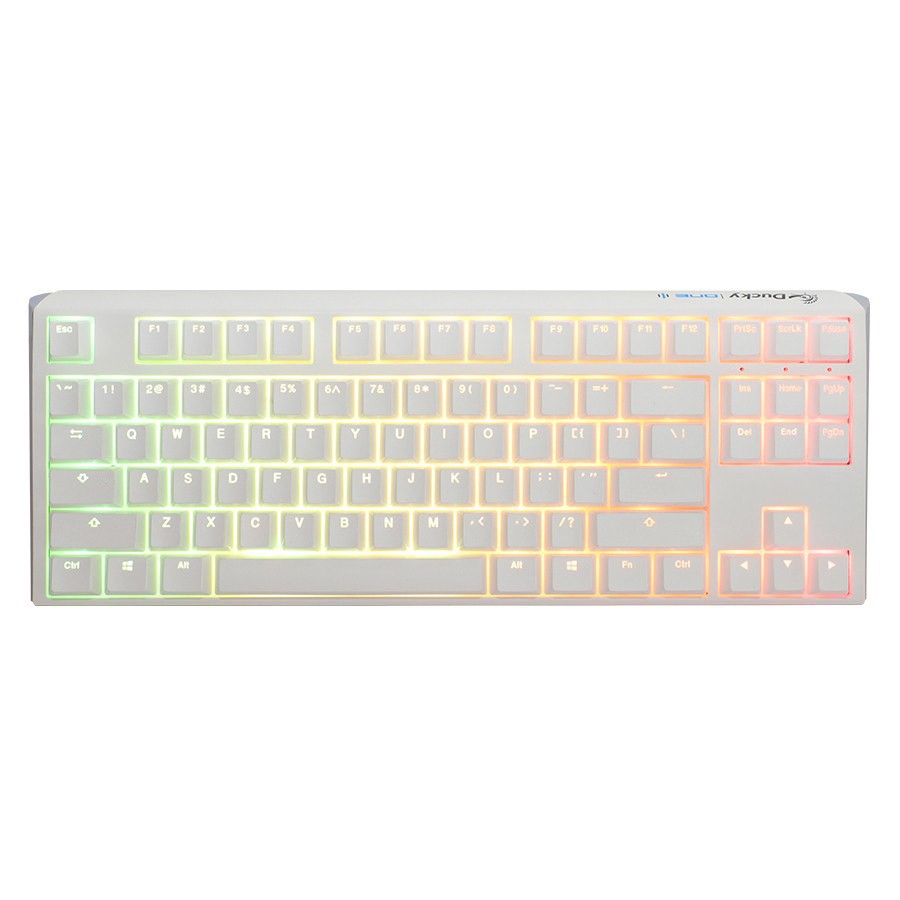 Ducky One 3 TKL 80% keyboard Classic Pure White