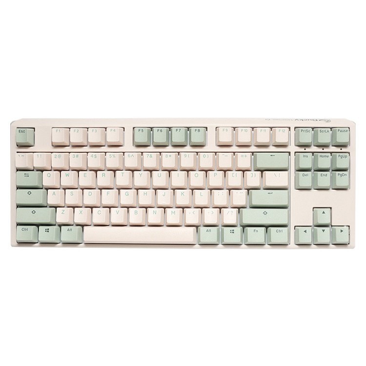Ducky One 3 TKL size 80% keyboard Matcha