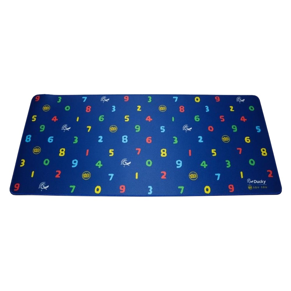 Ducky x SOU・SOU Large Desk Pad/Mat with Stitched Edges (800 x 350)