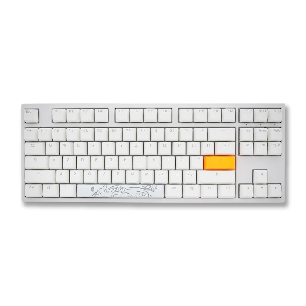 Ducky One 2 White LED メカニカルキーボード US配列 TKL(80 