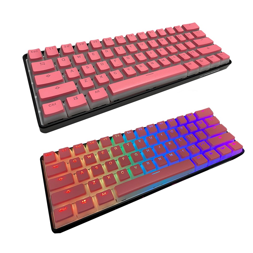 Kraken Keyboards Pink Pudding Keycap Set