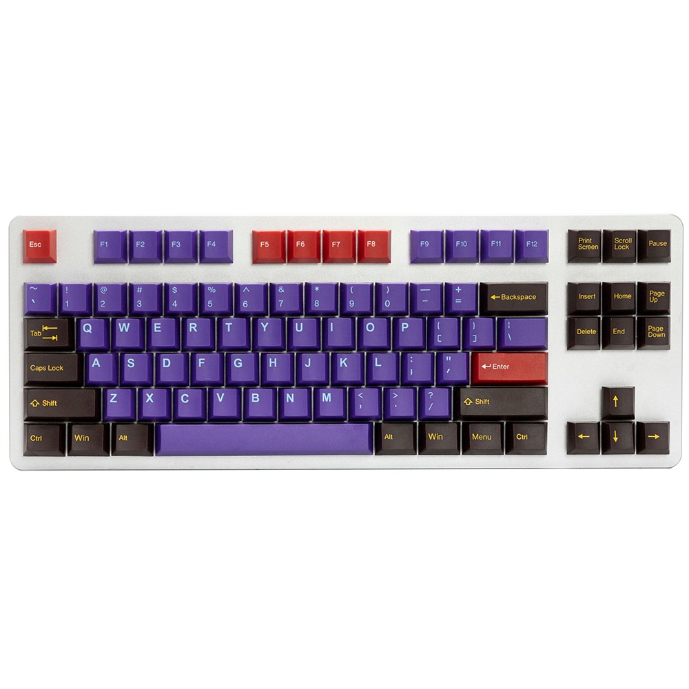 Tai-Hao Chocolate Factory Cubic ABS Double shot Keycap Set