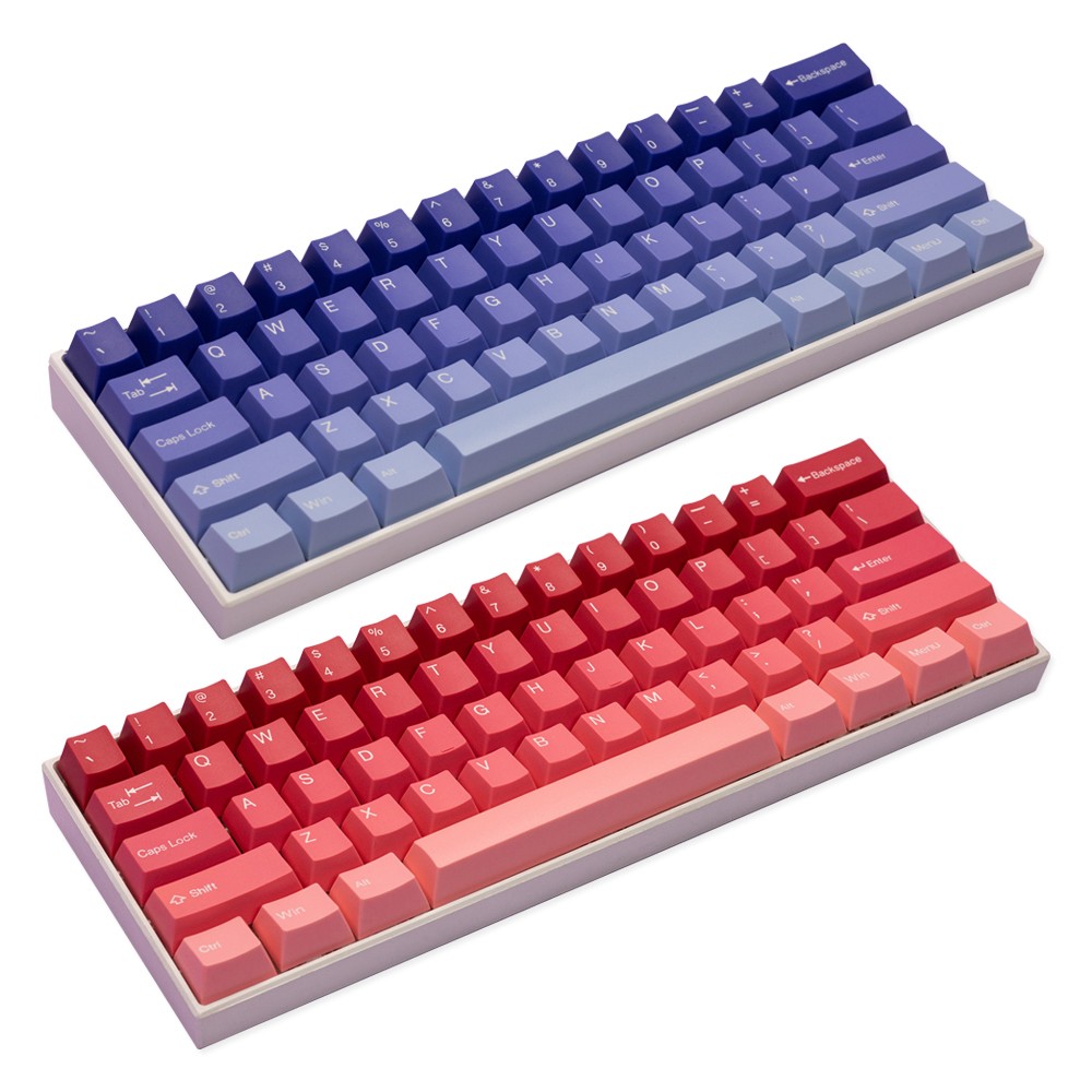 Tai-Hao Cubic ABS Type Double shot Keyset Happy Berry - Blueberry & Strawberry