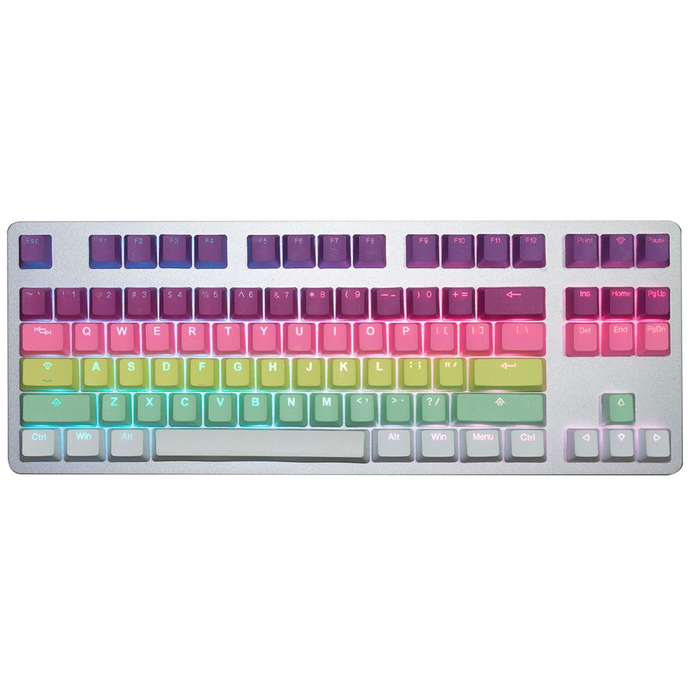 Tai-Hao Rainbow Sherbet Keycap Set