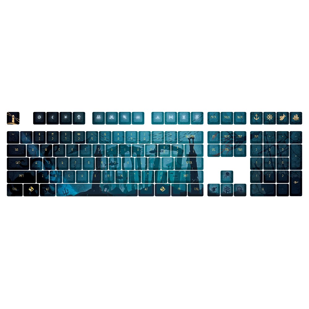 Traitors アトランティス 108キー フルサイズ キーキャップセット 通販