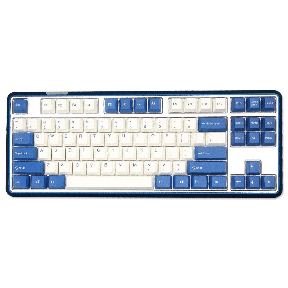 Varmilo 87 Sword2 ANSI Keyboard Pacific Blue