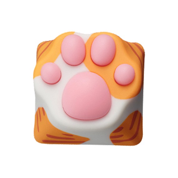 Varmilo ZOMO orange cat paw Key Cap for Cherry MX Switches