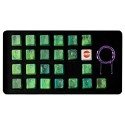 Tai-Hao Rubberized Gaming Keycap Mark II - 23keys Green Camo