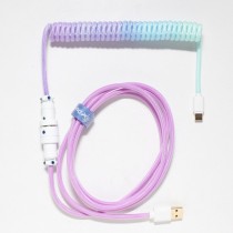 Ducky Coiled Cable Azure