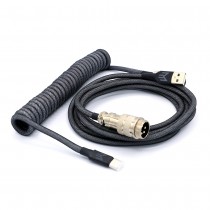 Matrix Keyboards Coiled Cable Midnight