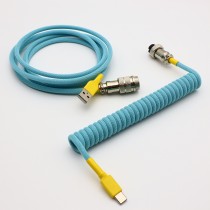 SwiftCables Artisan Custom Cable Baby Blue