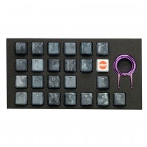Tai-Hao Rubberized Gaming Keycap Mark II - 23keys BYAKKO (Marble)
