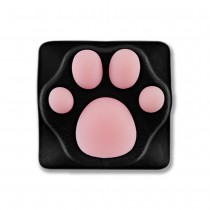 Varmilo ZOMO Kitty Paw Black Pink Key Cap for Cherry MX Switches 