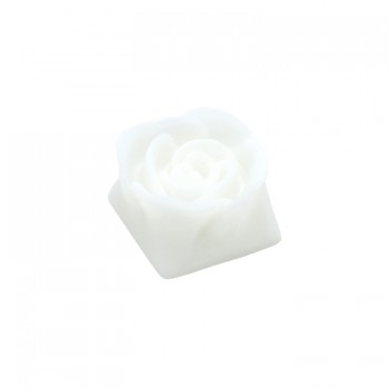 Capsmiths Rose Artisan Keycap (White)