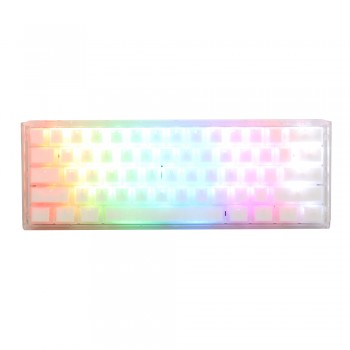 Ducky One 3 Mini 60% keyboard Aura Edition Aura White