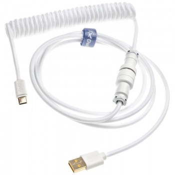 Ducky Coiled Cable Heaven White