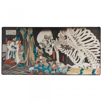 The mousepad company Mousepad DuraGlyde Artist Series Skeleton Spectre by Utagawa Kuniyoshi