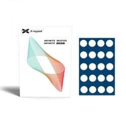 X-raypad(エックスレイパッド) Jade Speed Mouse Skates Universal 0.8mm PTFE Dots 40個入り