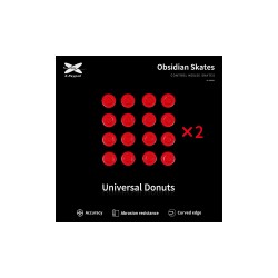 X-raypad(エックスレイパッド) Obsidian Control Mouse Skates Universal 0.8mm PTFE Donuts 32個入り