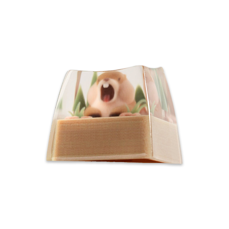 KEYMOJI(キーモジ) アルチザンキーキャップ Screaming Marmot 通販