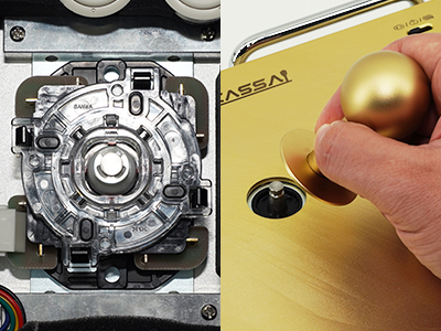 VARMILO KASSAI(喝采) ゴールド 格闘ゲーム用アーケード