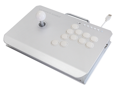 その他 VARMILO KASSAI Lunar Silver VARMILO KASSAI(喝采) 月光 格闘ゲーム用アーケード ジョイスティック