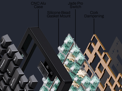 Chilkey（チルキー） Slice75 HE ラピッドトリガーキーボード US