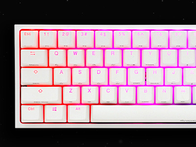 Ducky One 2 Mini Pure White RGB メカニカルキーボード US配列 60 