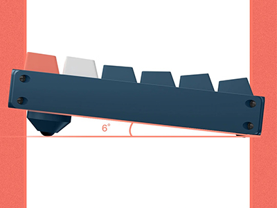 iQunix F96 RGB メカニカルキーボード 有線 US配列 96%サイズ Coral