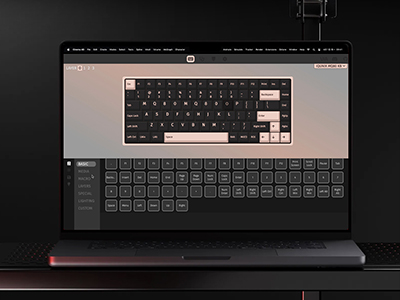 【使用4,5日】IQUNIX MQ80｜NuPhy Kick75付き IQUNIX MQ80 Aluminum Low Profile Mechanical Keyboard