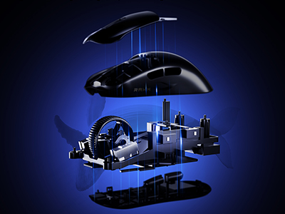 RAWM（ラウム） LEVIATHAN V4 Dual 8K 軽量 ワイヤレスゲーミング