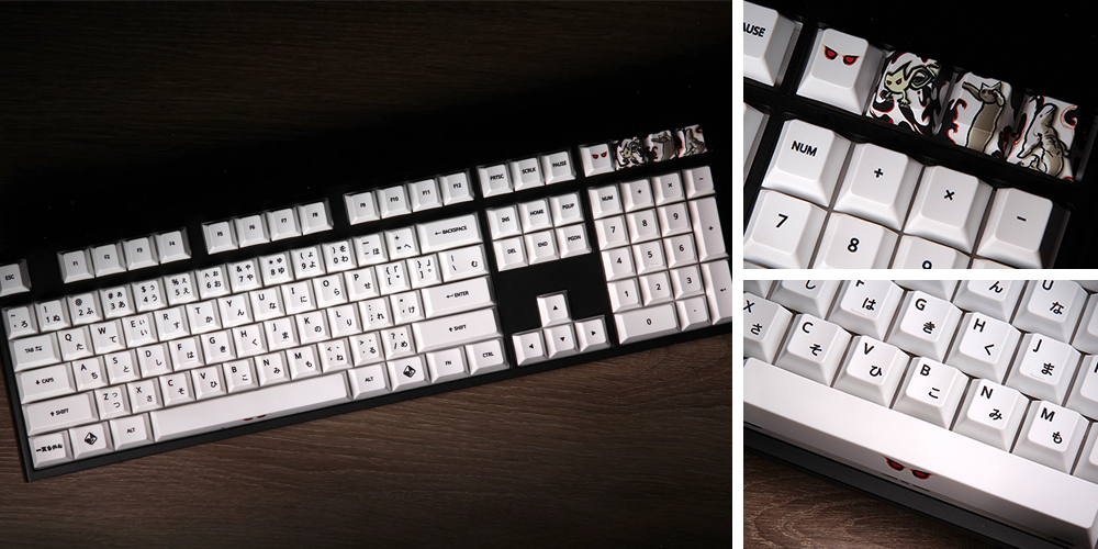 Traitors 一反木綿 115キー 昇華印刷 PBT フルサイズ キーキャップ