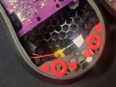 X-raypad(エックスレイパッド) Obsidian Control Mouse Skates